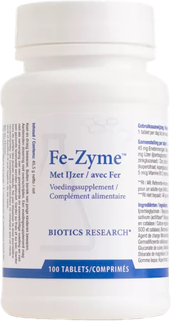 Fe Zyme Biotics Comp 100x25mg 3