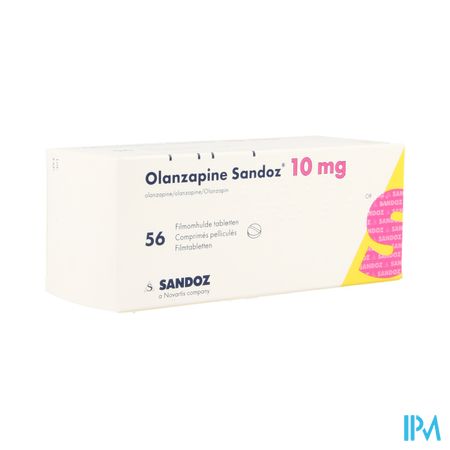 Olanzapine 10mg Sandoz Filmom Tabl 56