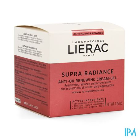 Lierac Supra Radiance Gel Pot 50ml 1