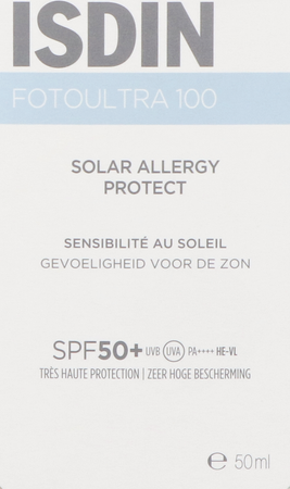 Isdin Foto Ultra 100 Solar Allergy Protect 50ml 3