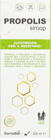 Soria Propolis Siroop Fl 200ml 3