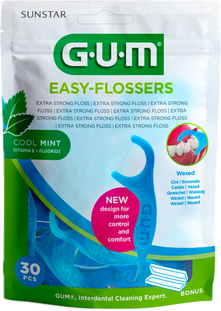 Gum Easy Flossers 30st 1
