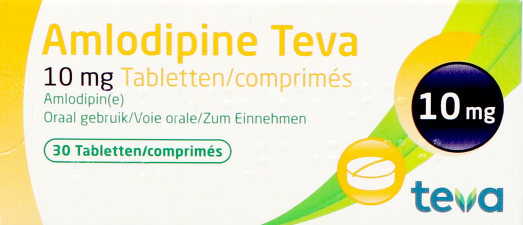 Amlodipine Teva 10mg Tabl Blister 30 1