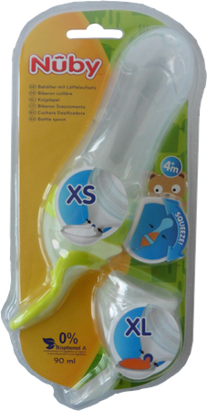 Nuby Squeeze Feeder +3m 1