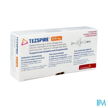 Tezspire 210mg Opl Inj Ser Voorgevulde Fl 1,91ml