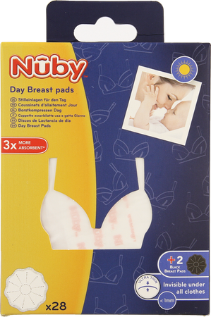 Nuby Borstkompressen Dag Wit 30 1