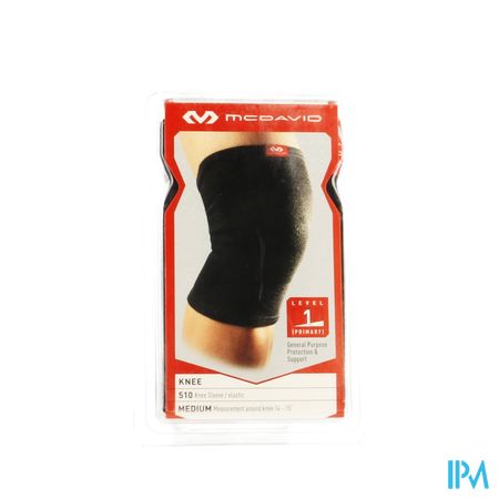 Mcdavid Knee Brace Elastic Black M 510