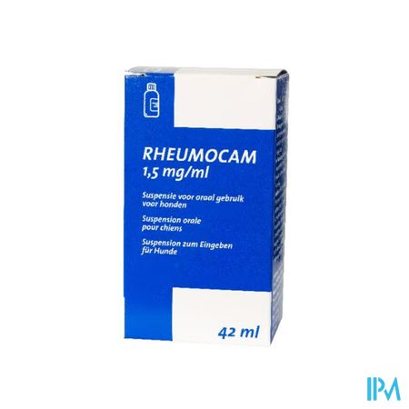 Rheumocam 1,5mg/ml Orale Susp Hond 42ml