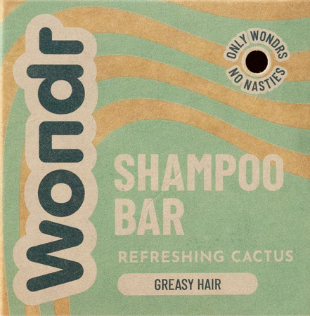 Wondr Shampoo Bar Refreshing Cactus 55g 1