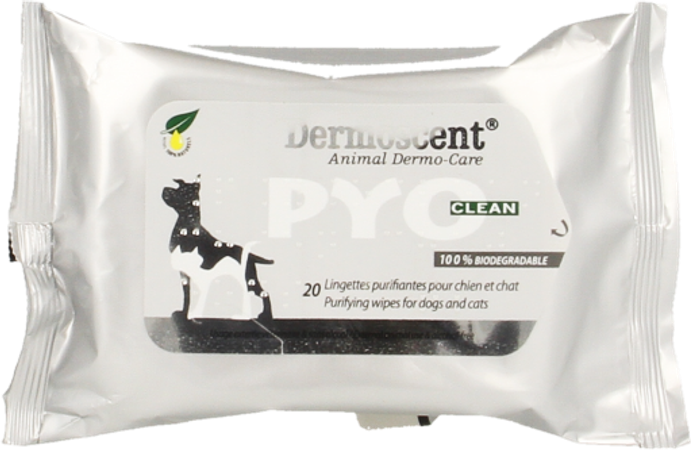 Dermoscent Pyo Clean Wipes Sac 20 4