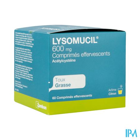 Lysomucil 600 Comp Eff. 60 X 600mg