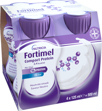 Fortimel Compact Protein 2.4kcal Neutre 4x125ml 4