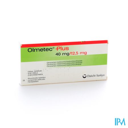 Olmetec Plus 40mg/12,5mg Comp Pell 28