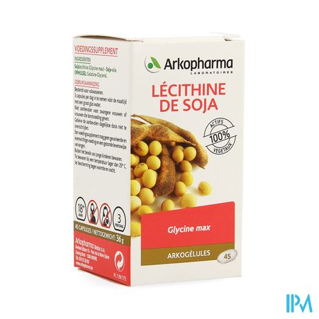 Arkogelules Lecithin Soja Vegetal 45