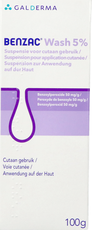 Benzac Wash 5% 100g 2