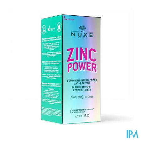 Nuxe Zinc Power Blemish & Spot Control Serum 30ml