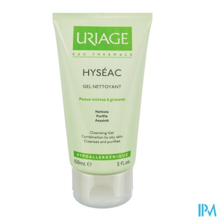 Uriage Hyseac Gel Nettoyant Doux Tube 150ml 7