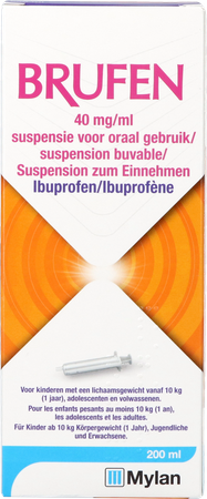 Brufen 40mg/ml Susp Oraal Gebruik 200ml 1