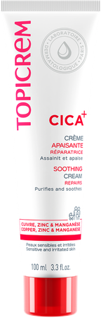 Topicrem Cica Verzachtende Creme Tube 100ml 2