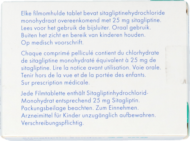 Sitagliptin Sandoz 25mg Filmomh Tabl 98 3