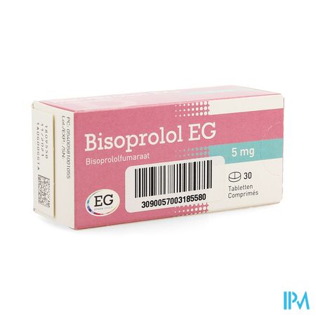 Bisoprolol EG Tabl 30X 5Mg