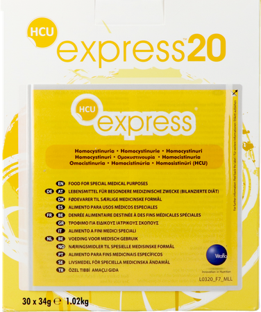Hcu Express 20 Niet Gearomatiseerd 30x34g 1