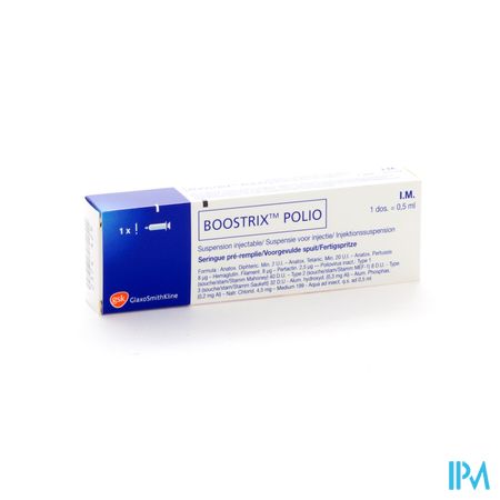 Boostrix Polio Voorgev.spuit 1 X 0,5ml 1