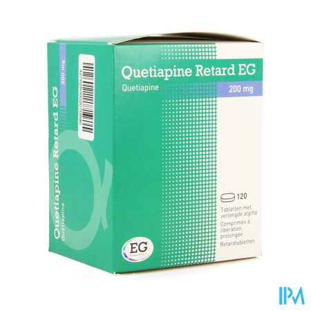 Quetiapine Retard EG 200Mg Verl.Afg.Tabl 120X200Mg