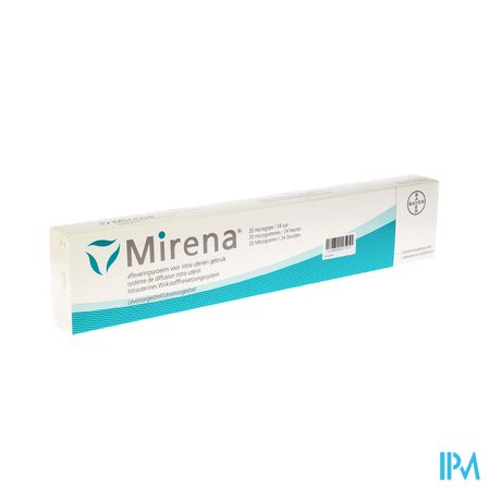 Mirena 20mcg/24h Syst.diff.intra Uterin 1