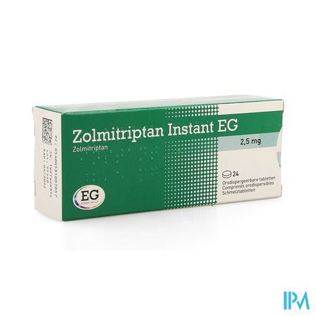 Zolmitriptan Instant EG 2,5Mg Comp Orodisp 24