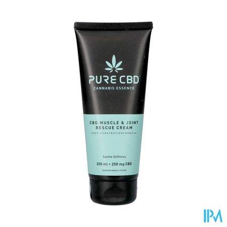 Pure Cbd Muscle & Joint Rescue Cream Tube 200ml