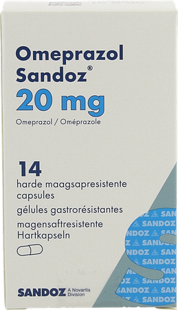 Omeprazol Sandoz Caps Enter 14 X 20mg 2