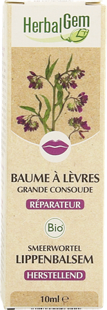 Herbalgem Balsem Lip Smeerwortel Bio 10ml 1