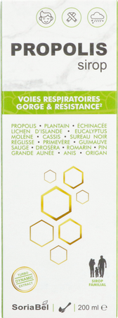 Soria Sirop Propolis Fl 200ml 2