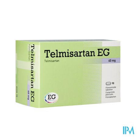 Telmisartan EG 40 Mg Filmomh Tabl 98