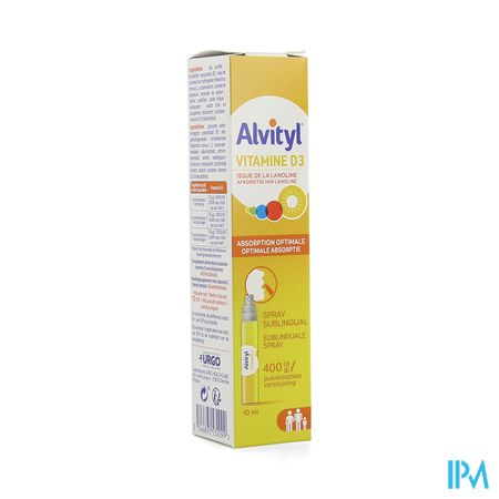 Alvityl Vitamine D3 Spray 10ml