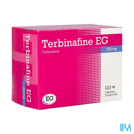 Terbinafine EG 250 Mg EG Tabl 98 X 250 Mg