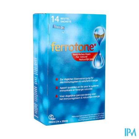 Ferrotone Zakje 14x20ml