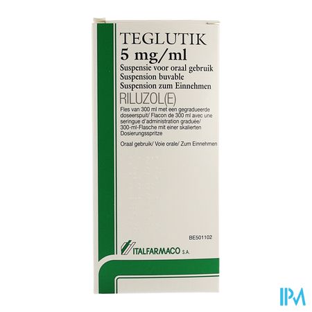Teglutik 5mg/ml Orale Suspensie Fl 300ml 1