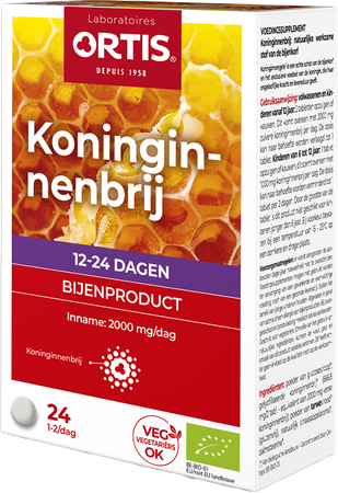 Ortis Koninginnebrij Bio Kauwtabletten 24 2