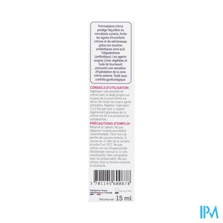 Feminabiane Intima Creme 15ml 2