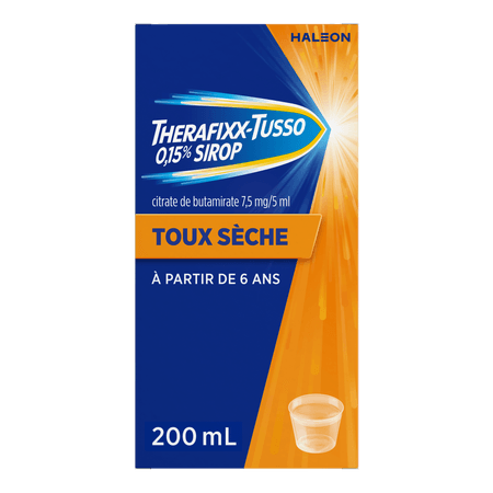 Therafixx-tusso 0,15% Siroop 200ml