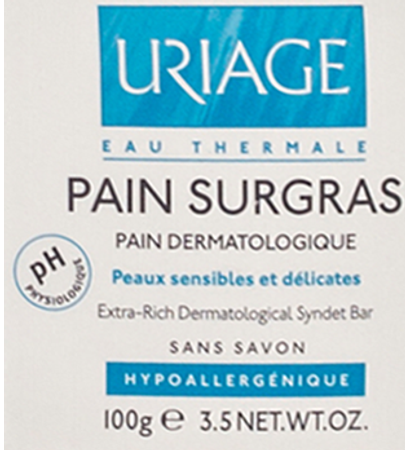 Uriage Thermale Wasstuk Overvet 100g 3