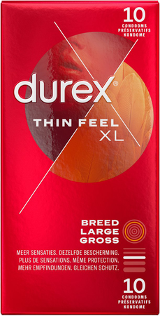Durex Thin Feel Xl Condoms 10 3