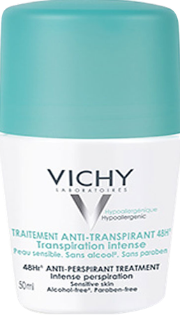 Vichy Deo Transp. Intense Roller 48u 50ml 2