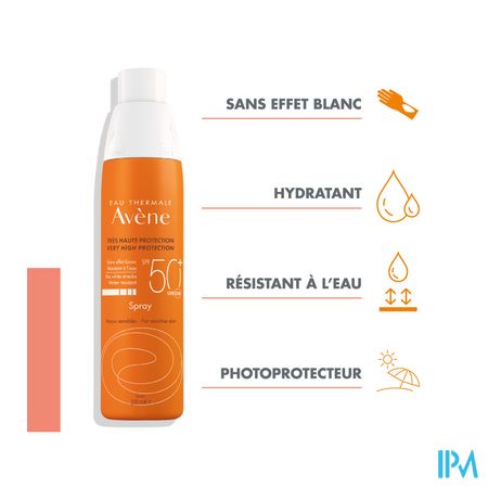 Avene Zon Spf50+ Spray 200ml 13