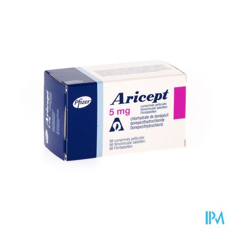 Aricept 5mg Filmomh Tabl 98 X 5mg