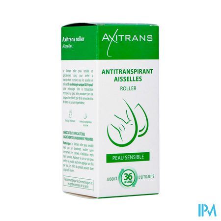 Axitrans Roller Peau Sensible A/transpirant 20ml