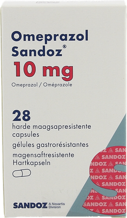 Omeprazol Sandoz Caps Enter 28 X 10mg 6