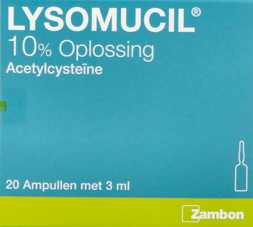 Lysomucil 10% Amp 20 X 300mg/3ml 4
